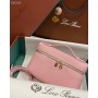 Loro Piana Extra Pocket L19 Pouch Calfskin Pink