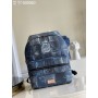 Louis Vuitton Damier Salt Canvas Discovery Backpack Ocean Blue N50060