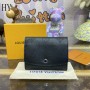 Louis Vuitton Iris Compact Wallet M62540 Black