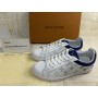 Louis Vuitton Luxembourg Sneakers Monogram Calfskin White Blue