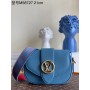 Louis Vuitton LV Pont 9 Soft MM Bag M58967 Blue