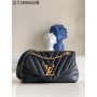 Louis Vuitton New Wave Chain Bag MM M58552 Black