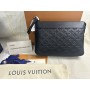 Louis Vuitton Pochette Voyage Souple Monogram Shadow Calf Black
