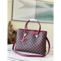 Louis Vuitton Riverside Bag Damier Ebene Fuchsia