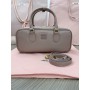 Miu Miu Arcadie Leather Bag 5BB148 Grey