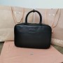 Miu Miu Leather Top-Handle Bag Black