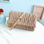 Miu Miu Matelassé Nappa Leather Shoulder Bag Cameo