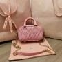 Miu Miu Matelassé Nappa Leather Top-Handle Mini-Bag Pink