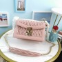 Miu Miu Miu Confidential Matelassé Nappa Leather Bag 5BD083 Pink