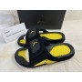 Nike Jordan Hydro 4 IV Retro Thunder Slide Black Yellow