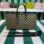 Prada Medium Prada Symbole Embroidered Fabric Travel Bag 2VC034