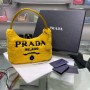 Prada Re-Edition 2000 Terry Mini Bag Farbic 1NE515 Yellow