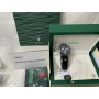 Rolex Cosmograph Daytona Watch Men Black Dial Oysterflex