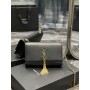 Saint Laurent Kate Chain Bag Smooth Leather Black Gold Hardware