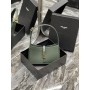 Saint Laurent Le 5 À 7 Bag Calfskin Dark Green