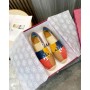 Tory Burch Logo Patchwork Espadrilles Multicolour