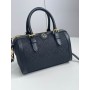 Tory Burch Mini T Monogram Barrel Bag Black