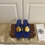 Tory Burch Patos Sandal Navy Blue