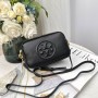 Tory Burch Perry Bombé Embossed Mini Bag Black