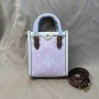 Tory Burch T Monogram Mini Tote Pink