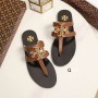 Tory Burch Toe Strap Flat Slipper