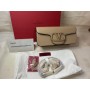 Valentino Garavani Locò Shoulder Bag Crystal Embellished Powder