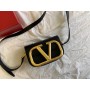 Valentino Garavani Mini Super V Bag Calfskin Black
