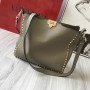 Valentino Garavani Rockstud Messenger Bag Army Green