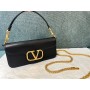 Valentino LOCÒ Shoulder Bag VLogo Signature Black